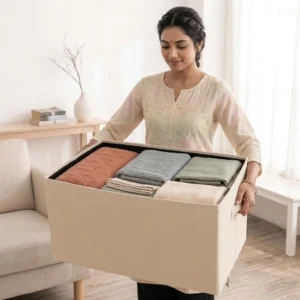 বড় সাইজের ঢাকনা ছাড়া বাস্কেট